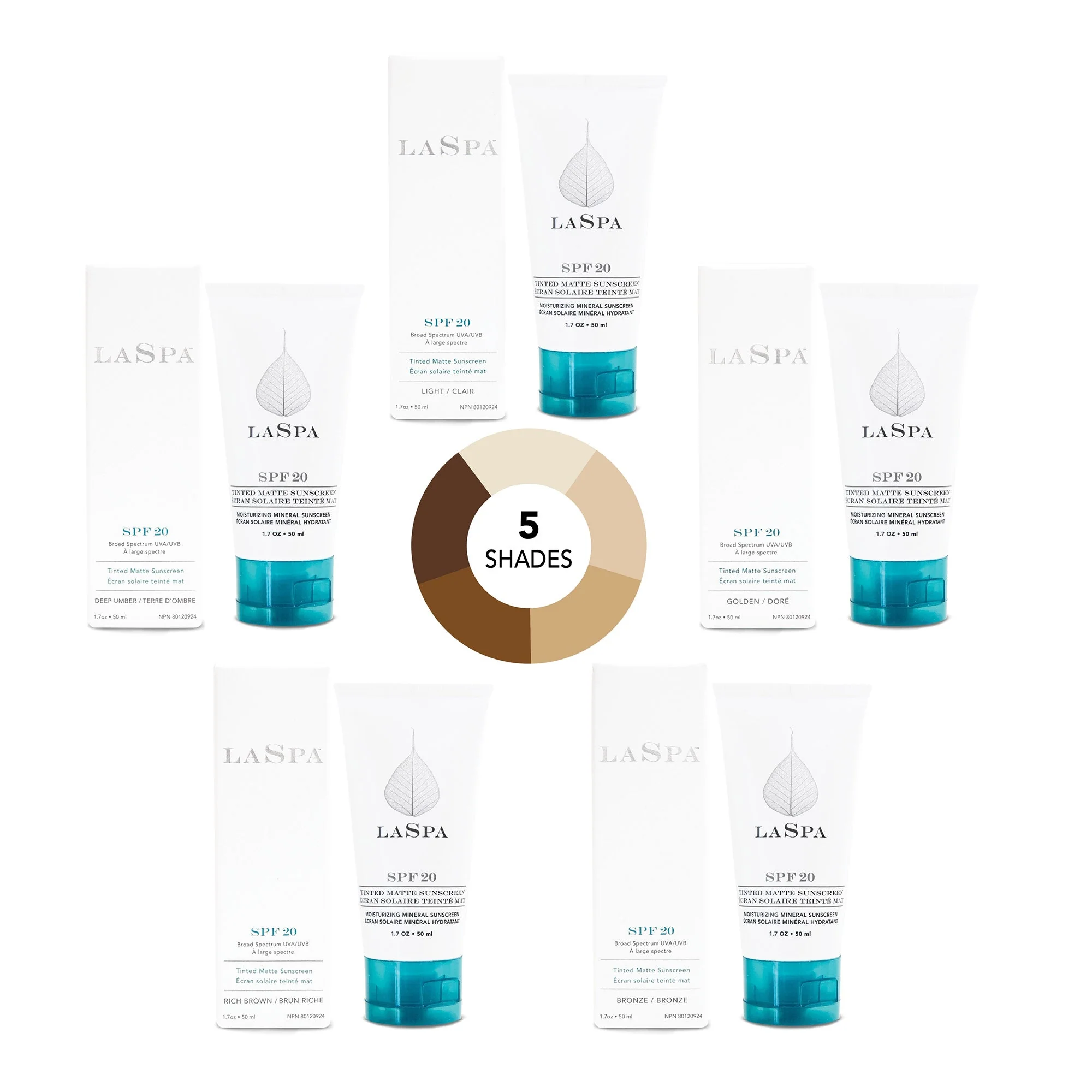 LASPA Tinted Matte Mineral Sunscreen SPF 20 - Image 2